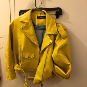 Zara cropped biker in S